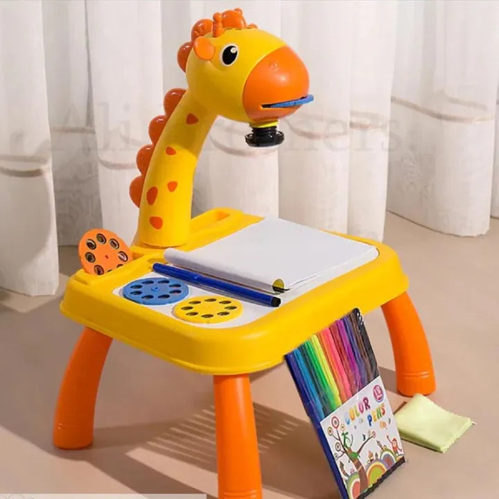 Big Size Giraffe Projector Drawing Table
