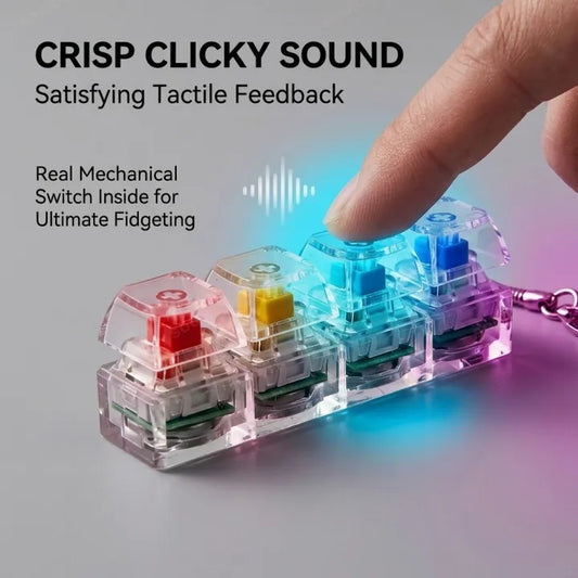 RGB Keyboard Keychain