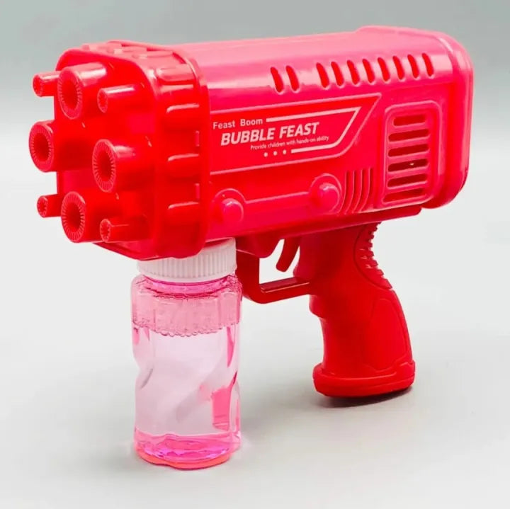 2 in 1 36 / 8 Hole Bazooka Bubble Water Gun