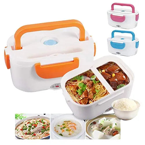 Electric Lunch Box Food Warmer 40W | Leak Proof Stainless Steel Container
