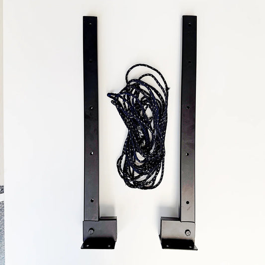 Cloth Drying Stand With Free Rope Foldable Wall Mounted