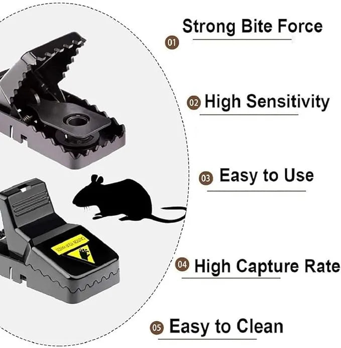 Mouse Trap Mice Catcher High Quality Plastic