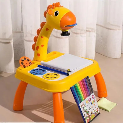 Big Size Giraffe Projector Drawing Table