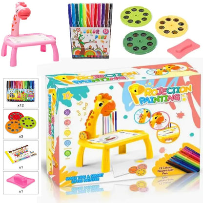 Small Size Giraffe Projector Drawing Table Small