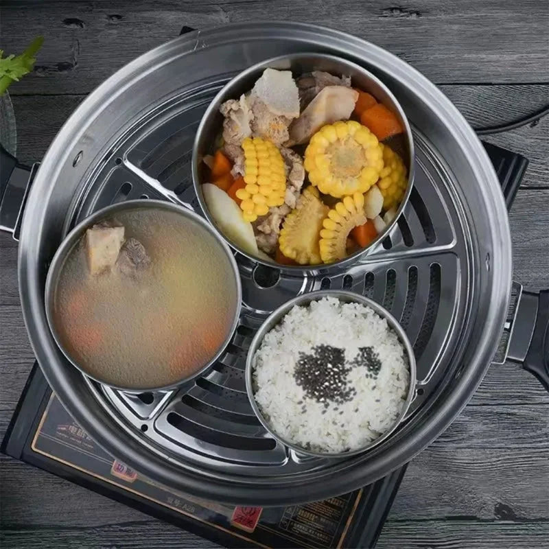 5 Pcs Stainless Steel Mixing Bowl Set