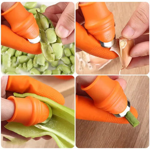 Multi-Purpose Silicone Thumb Knife Finger Protector