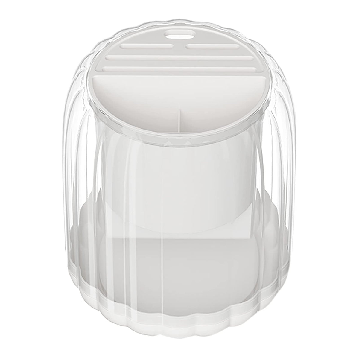 Multipurpose 360 Rotating Acrylic Spoons & Cutlery Holder