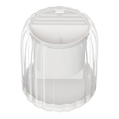 Multipurpose 360 Rotating Acrylic Spoons & Cutlery Holder