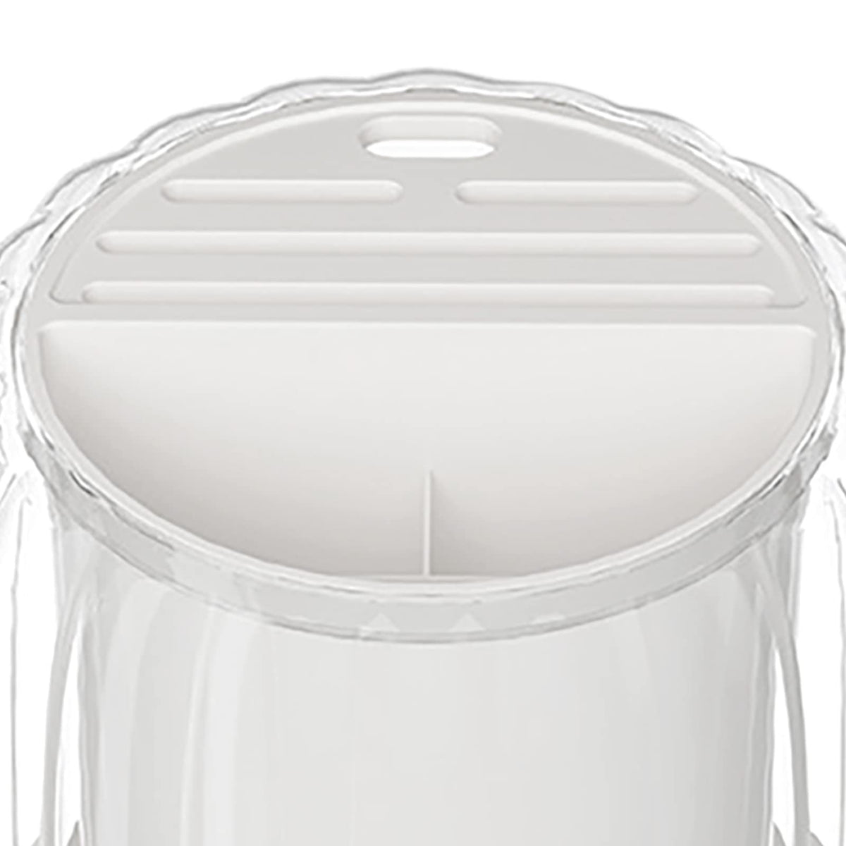 Multipurpose 360 Rotating Acrylic Spoons & Cutlery Holder