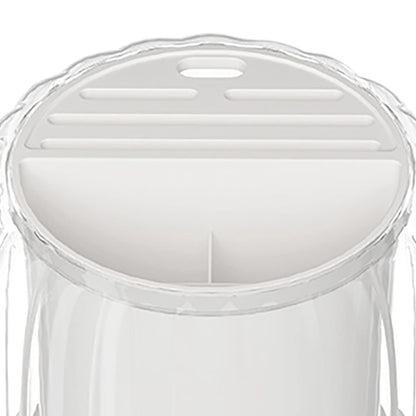 Multipurpose 360 Rotating Acrylic Spoons & Cutlery Holder