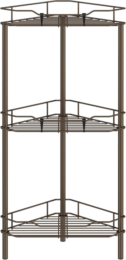 3 Tier Multipurpose Organizer for Kitchen & Bathroom (With screw hooks)