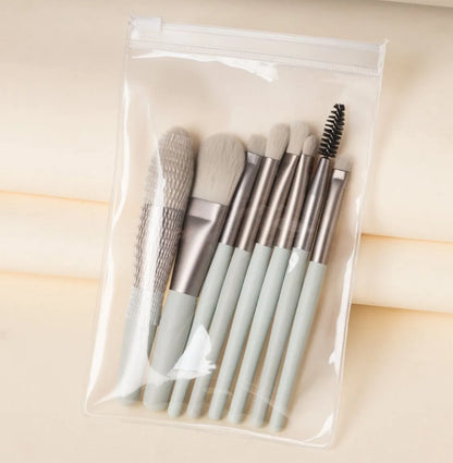 8pcs Mini Makeup Brush Set