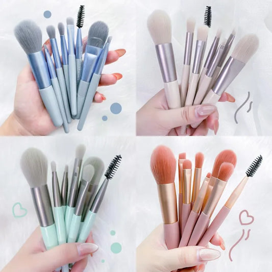 8pcs Mini Makeup Brush Set