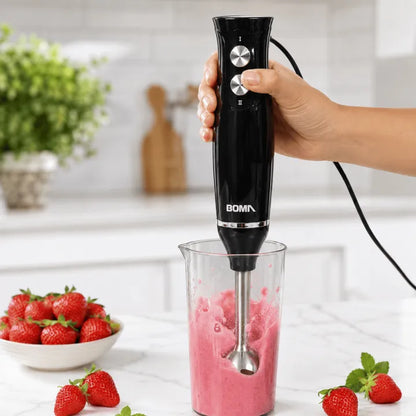 BOMA 2 Blade HAND Blender | 220-240V Black