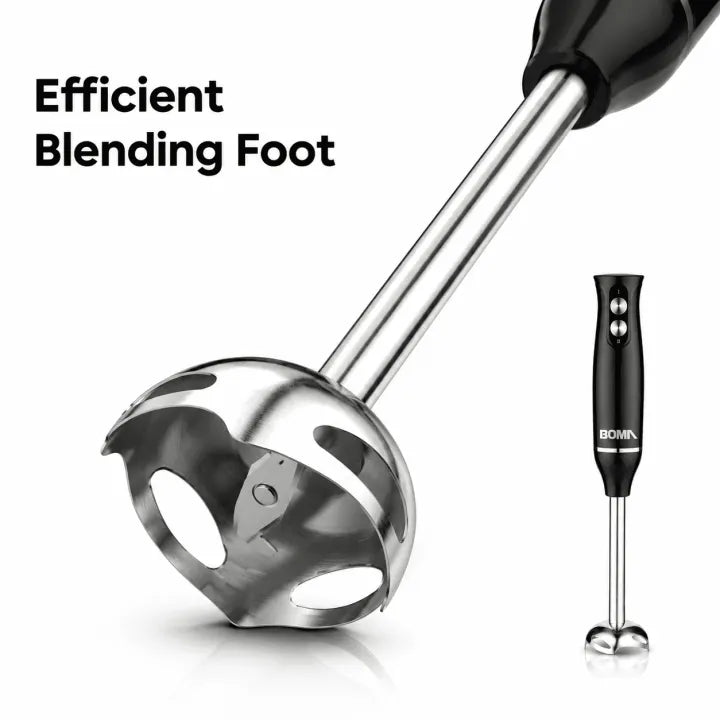 BOMA 2 Blade HAND Blender | 220-240V Black
