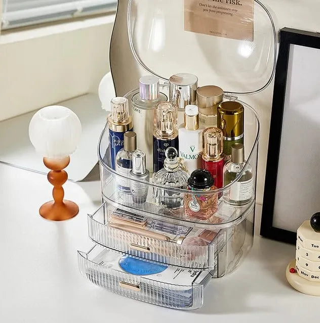 Premium Acrylic Luxury Cosmetics Makeup Organizer