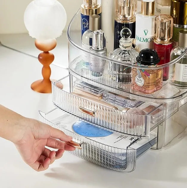 Premium Acrylic Luxury Cosmetics Makeup Organizer