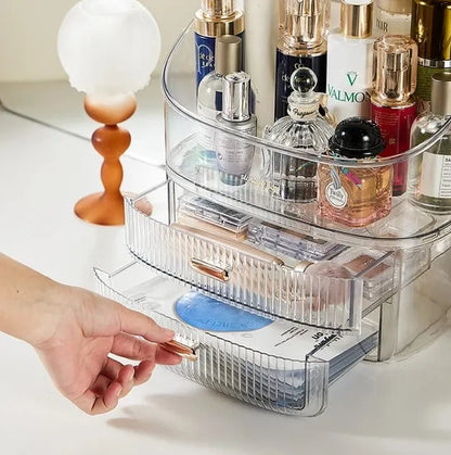 Premium Acrylic Luxury Cosmetics Makeup Organizer