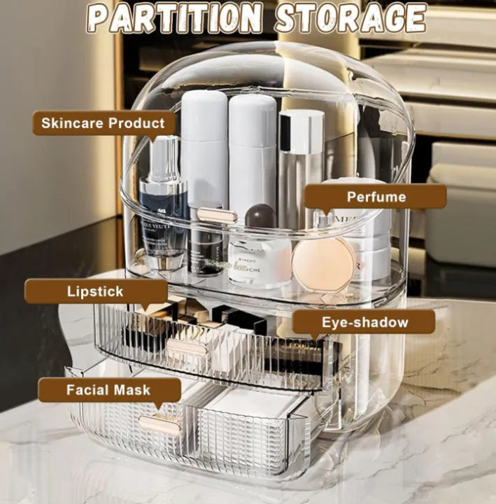 Premium Acrylic Luxury Cosmetics Makeup Organizer