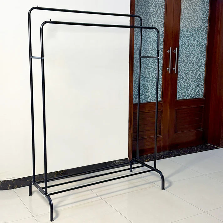 Double Pole Cloth Hanging Stand x Single Shoe Rack