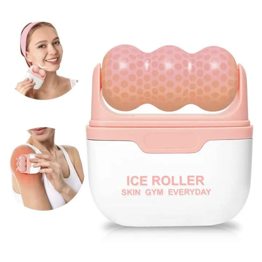 Double head ice roller facial, Facial Ice Roller, Skin Care Roller, Ice Roller for Face