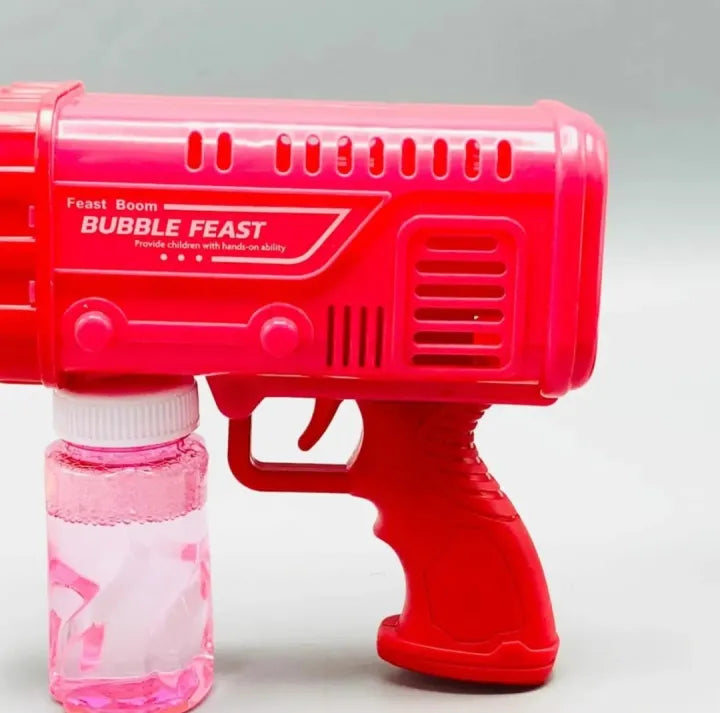 2 in 1 36 / 8 Hole Bazooka Bubble Water Gun