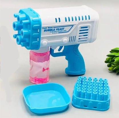 2 in 1 36 / 8 Hole Bazooka Bubble Water Gun