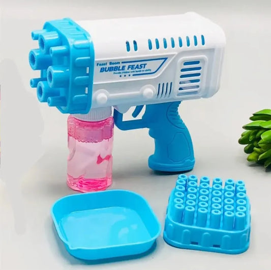 2 in 1 36 / 8 Hole Bazooka Bubble Water Gun