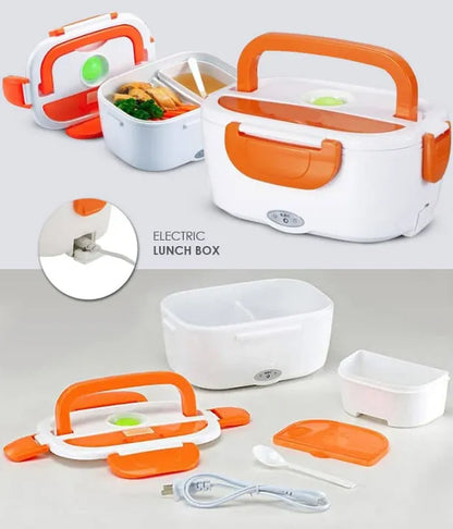 Electric Lunch Box Food Warmer 40W | Leak Proof Stainless Steel Container