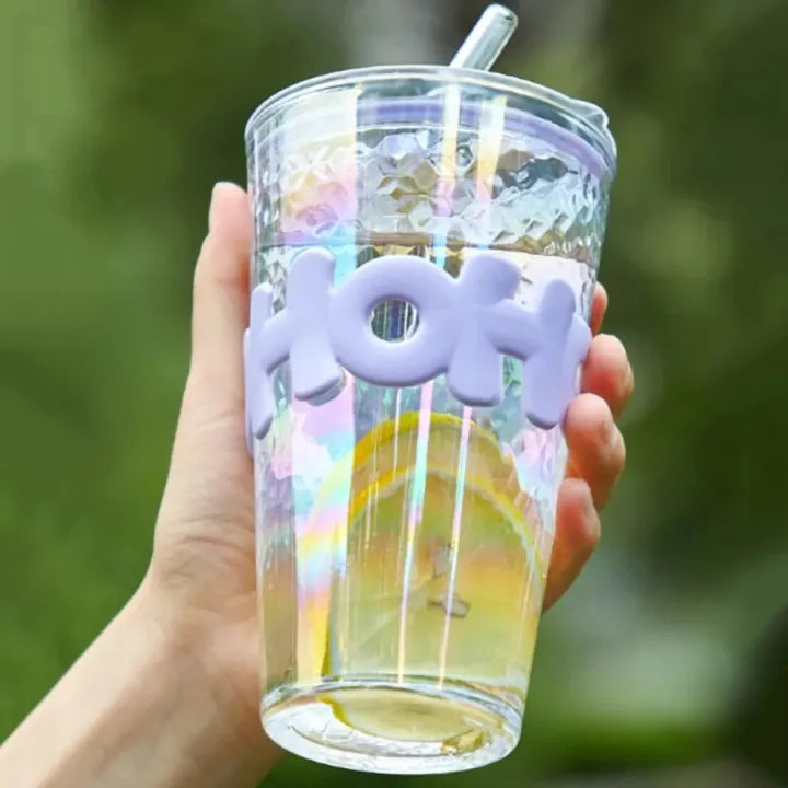 OHO 450ml Big Glass Cup