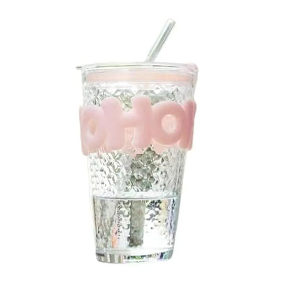 OHO 450ml Big Glass Cup