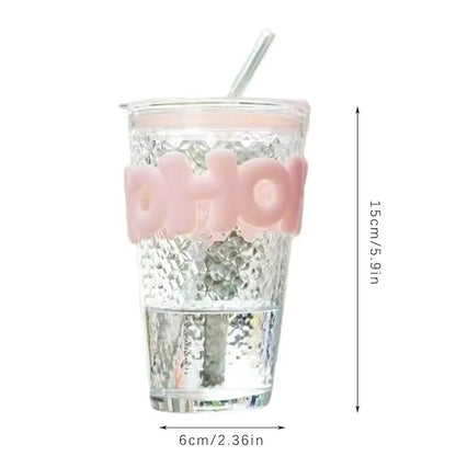 OHO 450ml Big Glass Cup