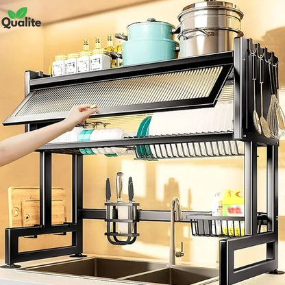 Over the Sink Cabinet Rack (Box Packing) Premium Quality