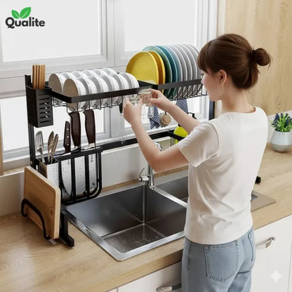 Over the Sink Cabinet Rack (Box Packing) Premium Quality