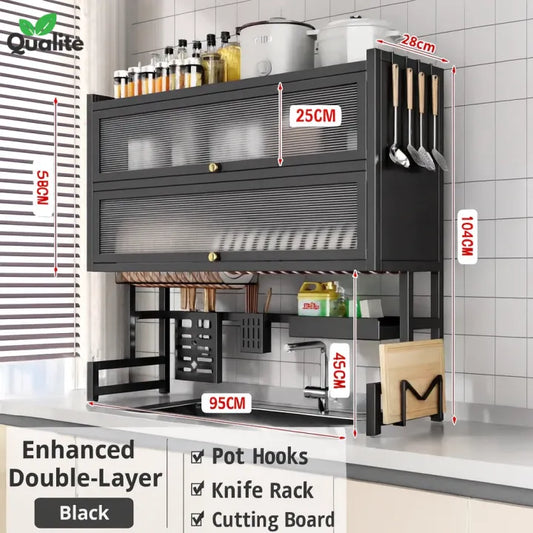 Over the Sink Cabinet Rack (Box Packing) Premium Quality