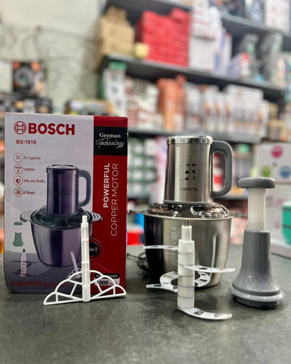 BOSCH 6 Blades Manual + Electric Meat Chopper