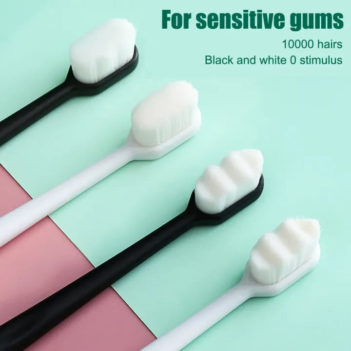 Ultra Fine Soft Toothbrush Nano Bristle Adult Tooth Brush