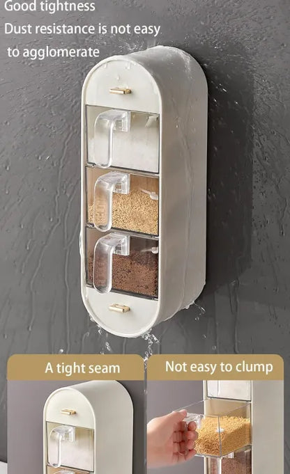 Wall-Mounted Seasoning Spice Rack