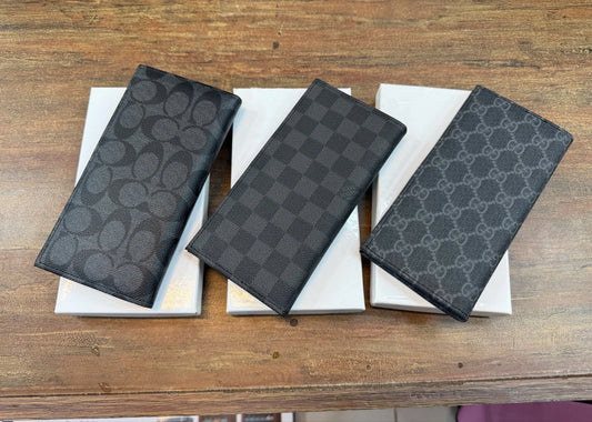 Imported Brands Long Wallet with Box packing