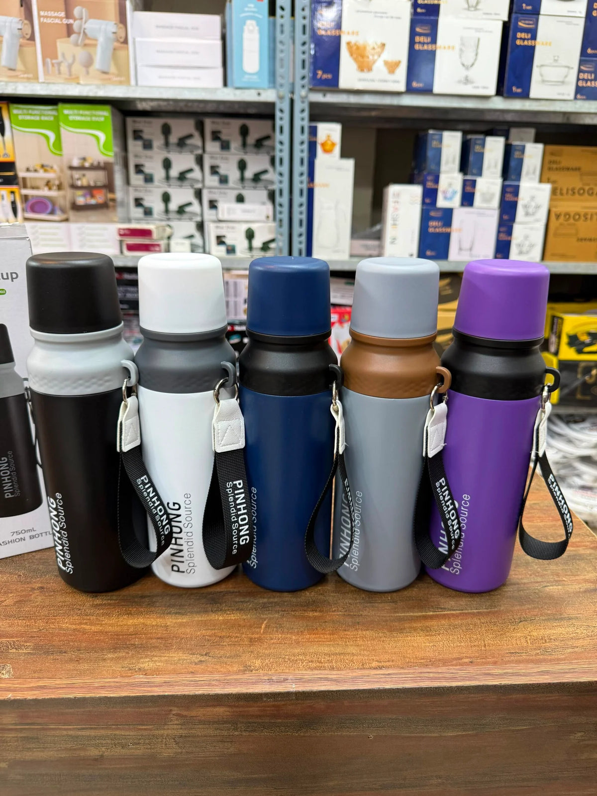 750ml PINHONG Stainless Steel Vacuum Hot N Cold Water Bottle